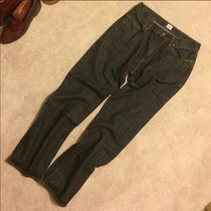 J. Crew Vintage Slim Straight Dark Finish Jeans